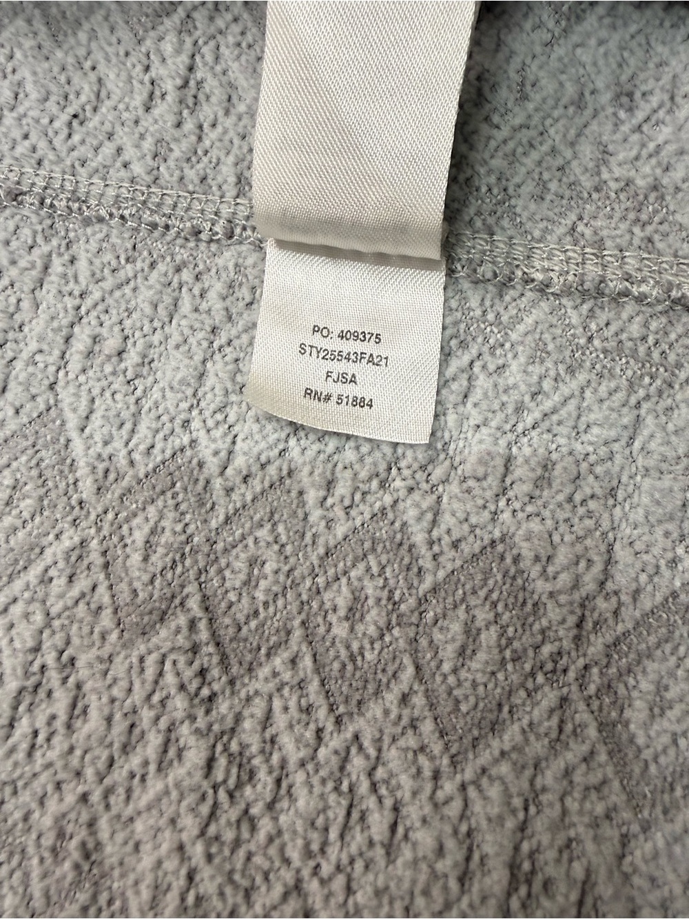 Patagonia Light Gray Patterned Full-Zip Jacket - Picture 5 of 9